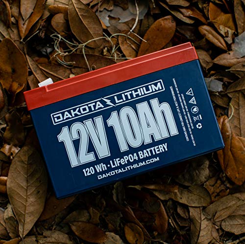 12 Volt Rechargeable Lithium Battery - 12 V 10 Ah - LiFEPO4