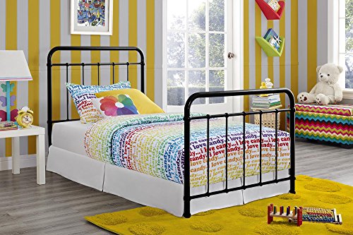 DHP Beaumont, Queen, Black Metal Bed