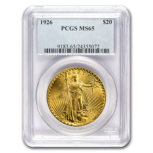 1926 $20 St. Gaudens Gold Double Eagle MS-65 PCGS G$20 MS-65 PCGS