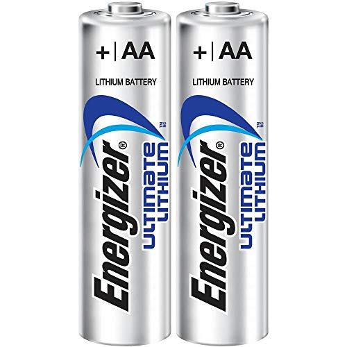 100 AA Energizer L91 Lithium Batteries - Use By 2033