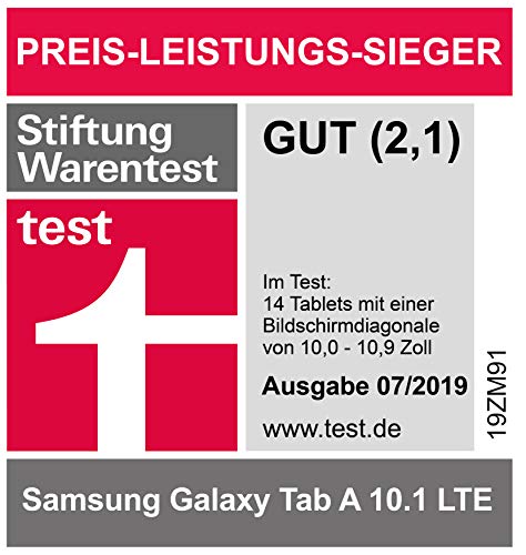 Samsung Galaxy Tab A (2019,4G/LTE) SM-T515 32GB 10.1" Factory Unlocked Wi-Fi + 4G/LTE Tablet - International Version (Silver)