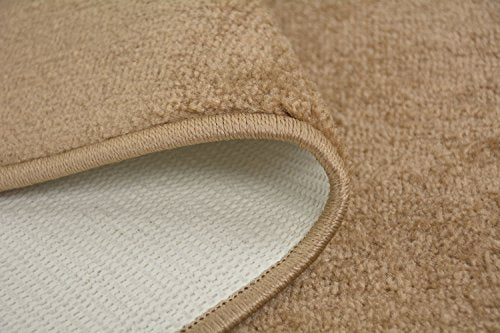 Custom Runner Solid Color Roll Runner 26" Wide x Your Length Size Choice Anti Bacterial (Camel Beige, 30ftx26")
