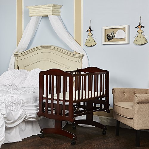 Dream On Me Lullaby Cradle Glider, Espresso (644-E)