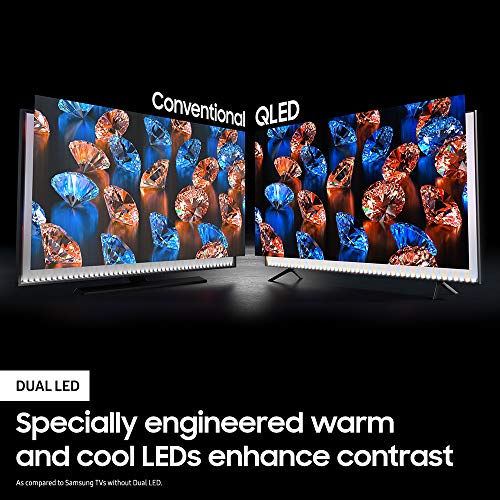 SAMSUNG 75-inch Class QLED Q60T Series - 4K UHD  Dual LED Quantum HDR Smart TV with Alexa Built-in (QN75Q60TAFXZA, 2020 Model)