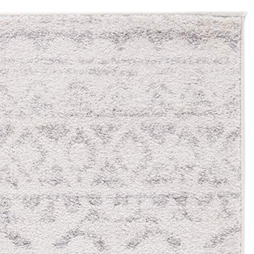 Safavieh Adirondack Collection ADR119A Ivory and Silver Area (9' x 12') Rug