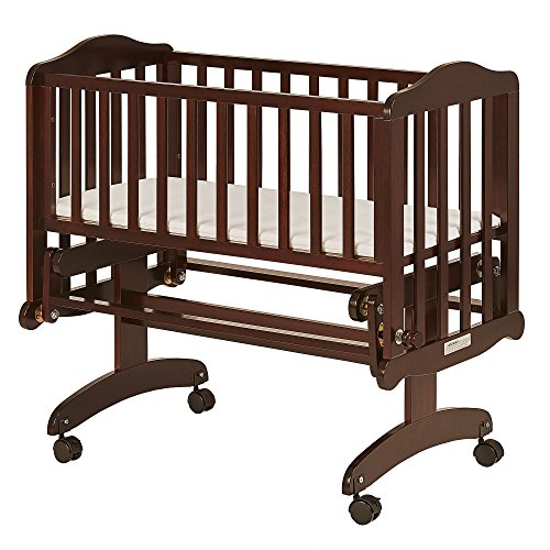 Dream On Me Lullaby Cradle Glider, Espresso (644-E)