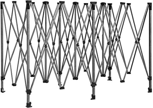 10 x 20 ft Outdoor EZ Pop Up Canopy Tent Commercial Instant Sun Shelter Adjustable Folding Gazebo Party Waterproof Tent with Heavy Duty Roller Bag