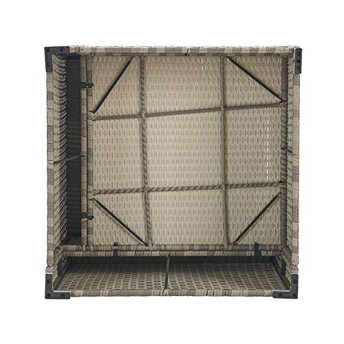 Laurel Canyon Patio Conversation Sets with Cushions Grey