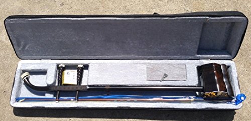 Landtom Ebony Erhu Chinese 2-string Violin Fiddle Musical Instrument + Free Accessories, Fulfilled by Amazon