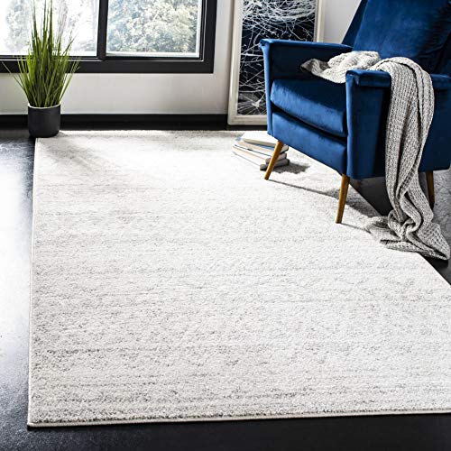 Safavieh Adirondack Collection ADR119A Ivory and Silver Area (9' x 12') Rug