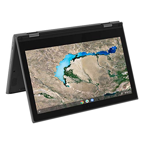 Lenovo Chromebook 11.6 Inch Touchscreen 2-in-1 Laptop, MediaTek MT8173C 2.1 GHz, 4GB LPDDR3 RAM, 32GB eMMC, Chrome OS + NexiGo 32GB MicroSD Card Bundle (Renewed)