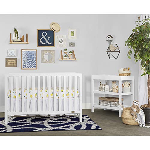 Dream On Me Ridgefield 5 in 1 Convertible Crib in White