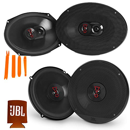 JBL STAGE3 Bundle 1-Pair Stage3 9637AM 6x9 3-Way Speakers + 1-Pair Stage3 627AM 6.5" 2-Way Speakers