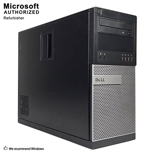 DELL OPTIPLEX 7010 TOWER Desktop Computer,Intel Core I5-3470 3.2GHz up to 3.6GHz 64 (Renewed)