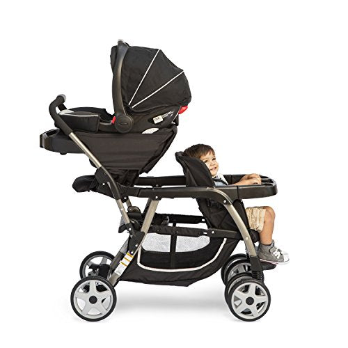 Graco Ready2grow Click Connect Double Stroller, Gotham (Discontinued by Manufacturer)