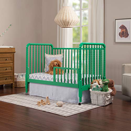 DaVinci Jenny Lind 3-in-1 Convertible Portable Crib in Navy - 4 Adjustable Mattress Positions, Greenguard Gold