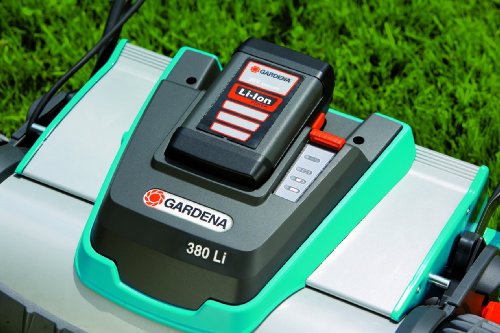 Gardena 4025-U 15-Inch 25-Volt 3.2 amp Lithium-Ion Cordless Push Reel Lawn Mower