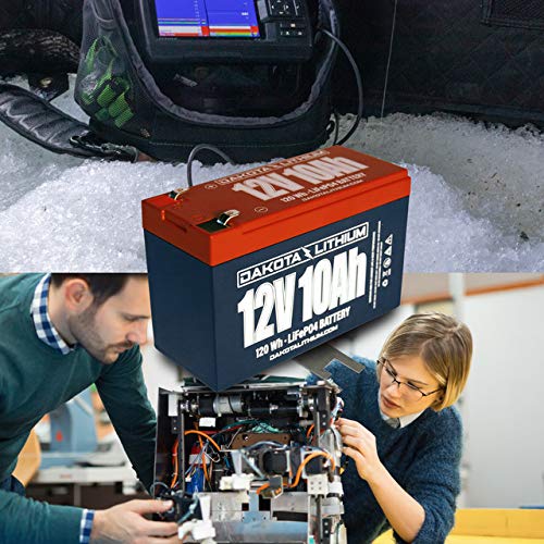12 Volt Rechargeable Lithium Battery - 12 V 10 Ah - LiFEPO4