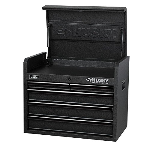 Husky 26 in. 5-Drawer Tool Chest, Textured Black