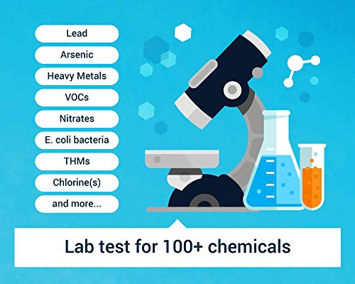 Professional Water Test by SimpleWater Labs, Certified Tap Score Home Kit