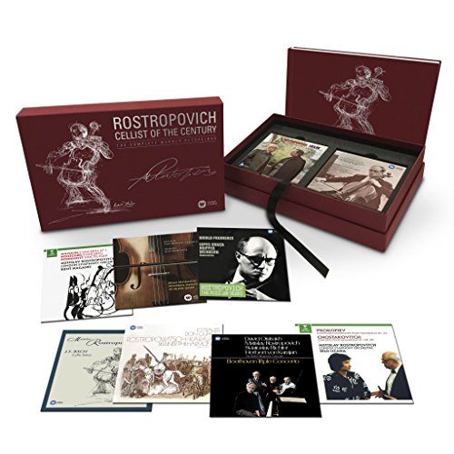 Mstislav Rostropovich - Cellist of the Century - The Complete Warner Recordings (40CD)