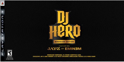 PS3 DJ Hero Renegade Edition Featuring Jay-Z and Eminem