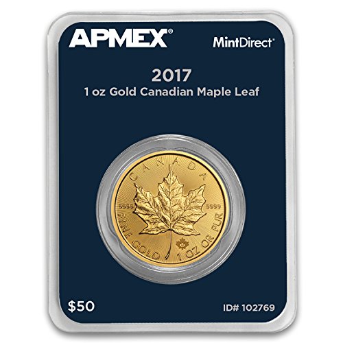 2017 CA Canada 1 oz Gold Maple Leaf (APMEX MintDirect Single) 1 OZ Brilliant Uncirculated