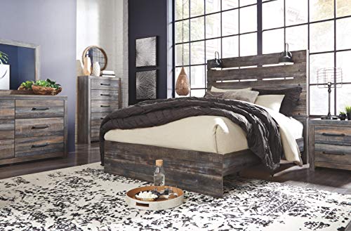 Signature Design By Ashley - Drystan Queen Panel Headboard - Brown