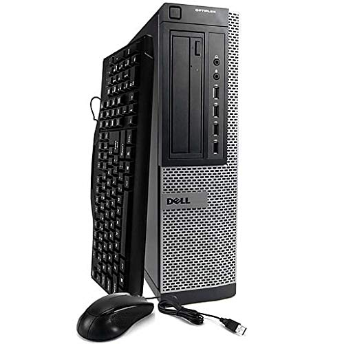 2016 Dell Desktop Computer Intel Quad Core i5 Processor 8GB RAM 1TB HDD Windows 10 Professional Renewed