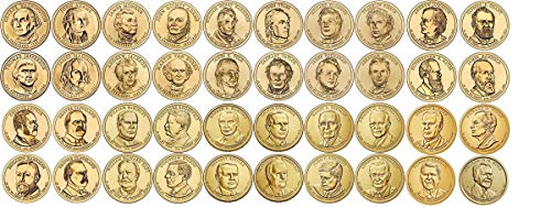 2007 P, D 2007-2020 Presidential Dollars 80 Coin Set in Full Color Littleton Coin Folder Uncirculated