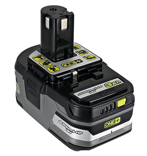 (2) Ryobi One+ 18v Lithium Plus HP Batteries 3Ah Li-Ion P191