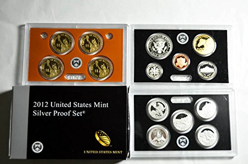 2012 S United States Mint Silver Proof Set Proof