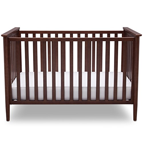 Delta Children Grayson 3-in-1 Convertible Baby Crib, Walnut