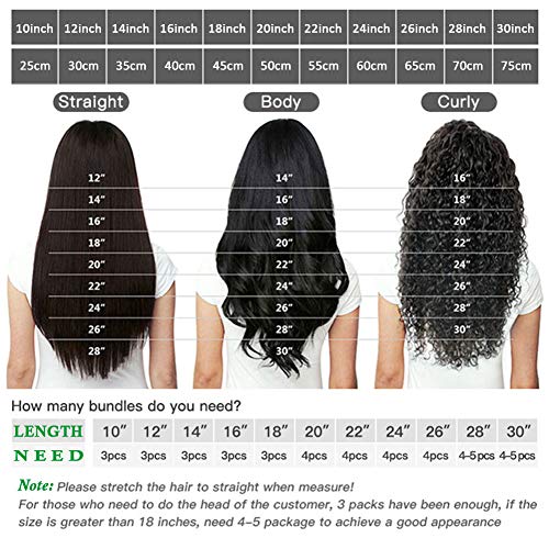 10A Brazilian Virgin Hair Loose Wave 3 Bundles with Closure (16 18 20+14"Closure) Brazilian Human Hair Bundles with Closure 100% Unprocessed Virgin Remy Hair Bundles with Lace Closure Natural Color