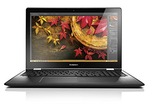 Lenovo 80R4000YUS Flex 3-1580 15.6" Notebook, Intel Core i7-6500U, 8GB RAM, 256GB SSD, Win 10 Pro OS, Black