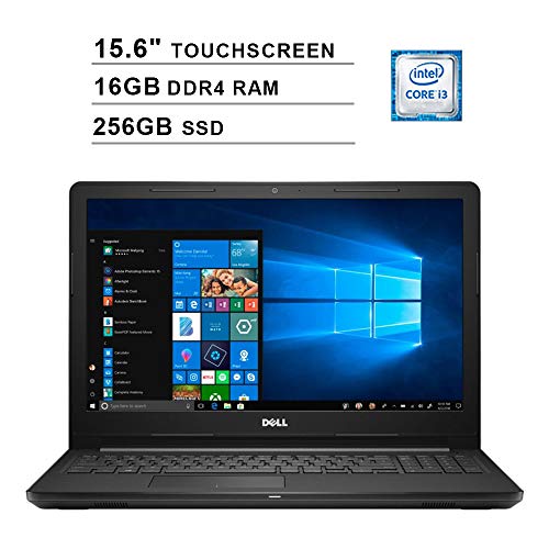 2020 New Dell Premium Inspiron 15 3567 15.6in Touchscreen Laptop, Intel HD 620, WiFi, Bluetooth, HDMI, Windows 10) (Black)