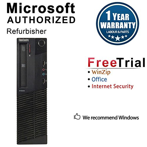2018 Lenovo Think-Centre M82 High Performance Desktop Computer PC (Intel Core I7 3770 3.4 GHz,8G DDR3 RAM,240G Win-10 Pro 64)
