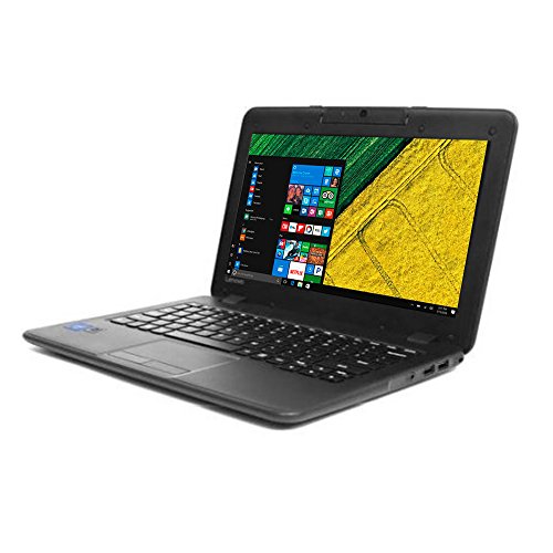 2017 Lenovo 11.6" Business Laptop PC Intel Celeron Dual-Core Processor 4GB RAM 32G SSD Webcam WiFi HDMI Windows 10-Black