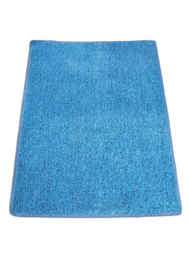 12'X24' - BLUE - 1/4" Thick - 8 oz. Artificial Grass Turf Carpet Indoor / Outdoor Area Rug. Premium Nylon Fabric FINISHED EDGES .UV-Protected - weather and Fade-resistant ,100% UV olefin. Light Weight Marine Backing. MANY SIZES and Shapes. Rectangles, Squ