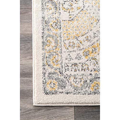 nuLOOM Minta Vintage Area Rug, 6' 7" x 9', Gold