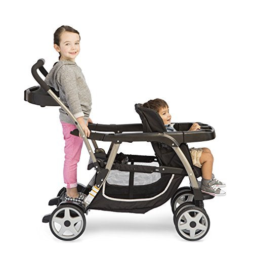 Graco Ready2grow Click Connect Double Stroller, Gotham (Discontinued by Manufacturer)