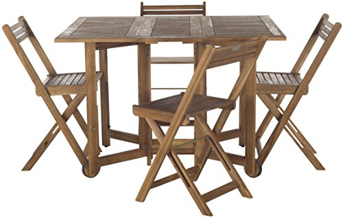 Safavieh Outdoor Living Collection Arvin 5-Piece Dining Set