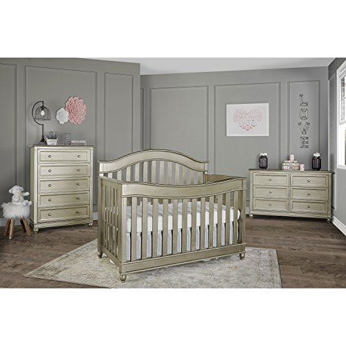 Evolur Hampton/ Parkland 5 in 1 LifeStyle Convertible Crib