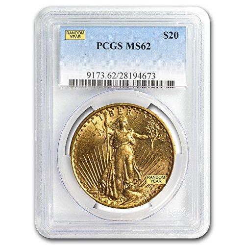 1907-1933 $20 Saint-Gaudens Gold Double Eagle MS-62 PCGS G$20 MS-62 PCGS