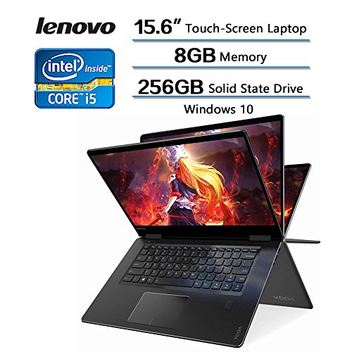 2018 Lenovo Yoga 710 Flagship Laptop, 15.6in Full HD Touchscreen Display, Intel Core i5-7200u 2.5GHz, 8GB DDR4 SDRAM, Win-10