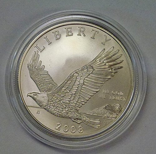 2008 P Bald Eagle Commemorative Silver Dollar OGP US Mint