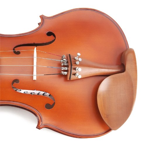 Cecilio CVA-400 Solidwood Viola with D'Addario Prelude Strings, Size 16-Inch