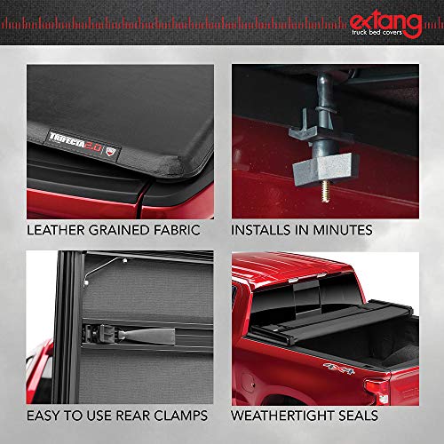 extang Trifecta 2.0 Soft Folding Truck Bed Tonneau Cover | 92485 | Fits 2015 - 2020 Ford F-150 8' 2" Bed (97.6")