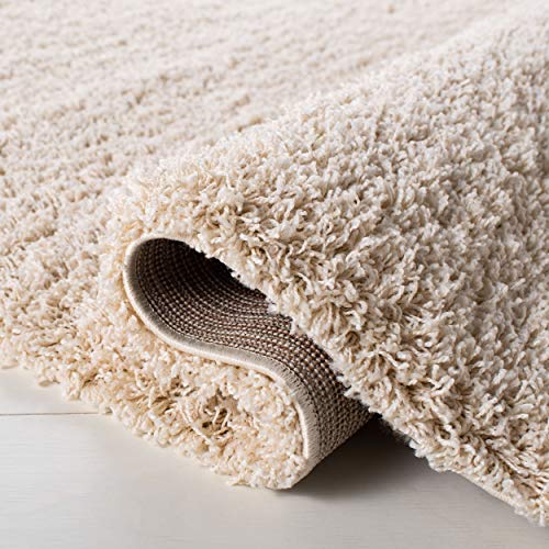 Safavieh Laguna Shag Collection SGL303B Beige Area Rug (8' x 10')