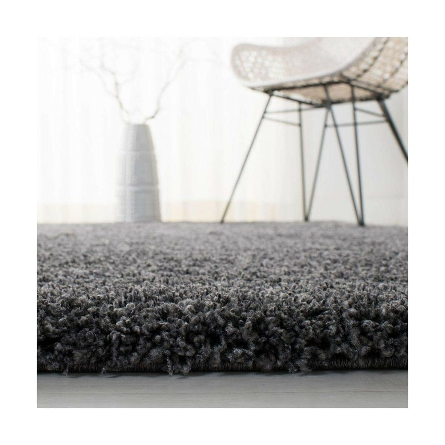 Safavieh California Premium Shag Collection SG151-8484 Runner, 2' 3" x 21', D...